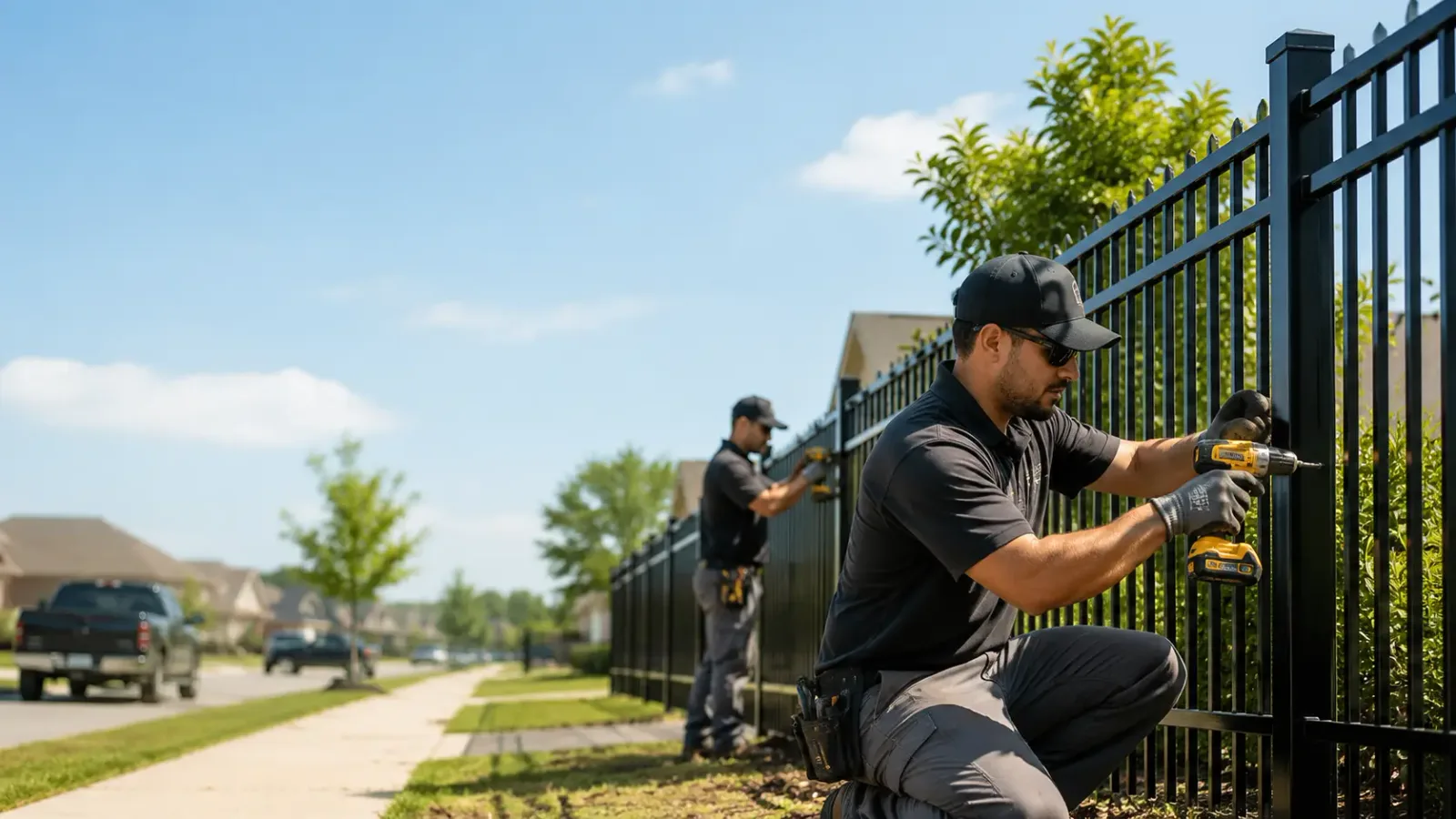 Metal Fence Installation in Clear Lake, IA